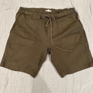 Allview Men's-XL "Furlough Shorts" Olive Green Color